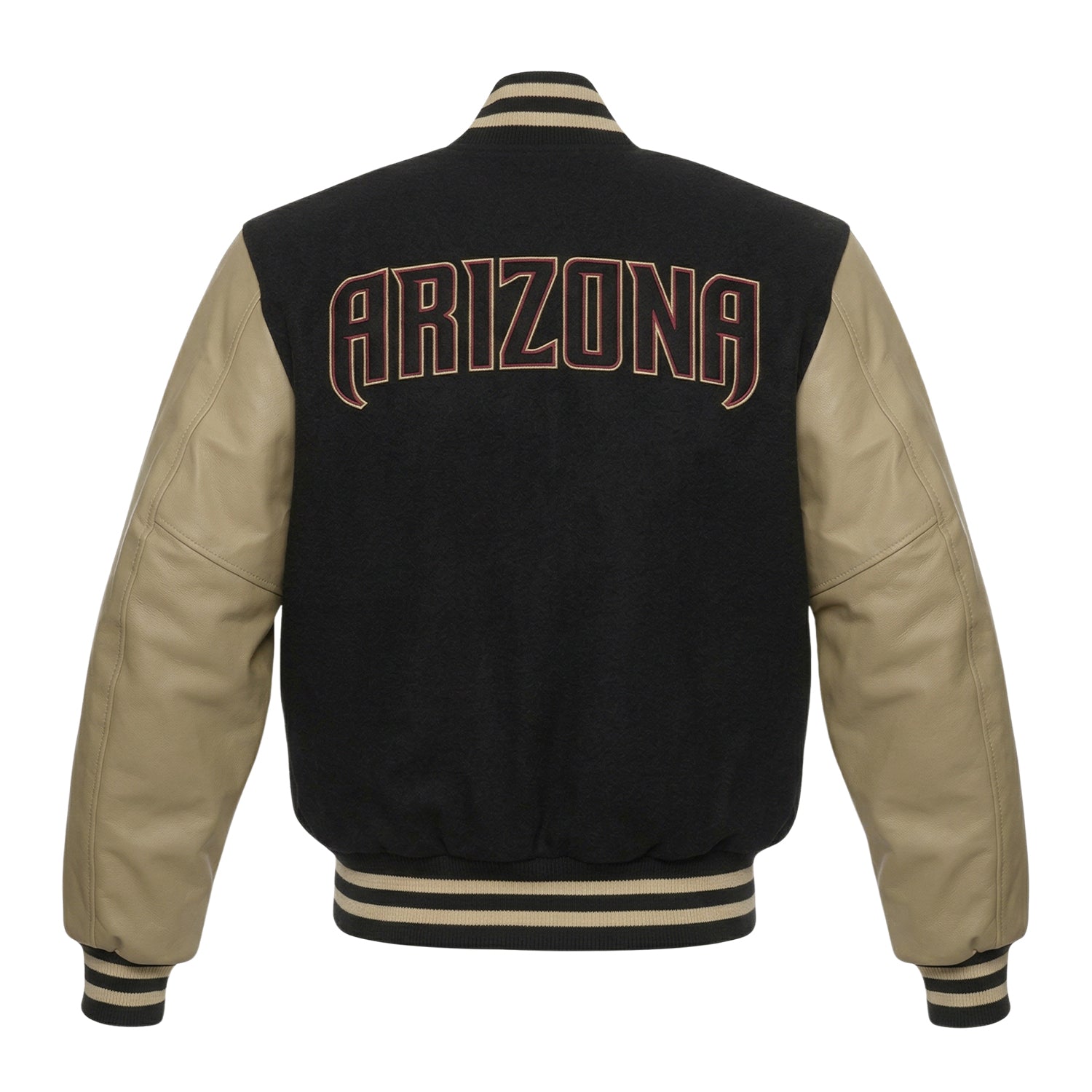 MLB Women's Arizona Diamondbacks Varsity Jacket (Back)