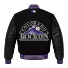 MLB Women's Colorado Rockies Varsity Jacket (Back)