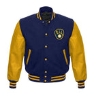 MLB Women's Milwaukee Brewers Varsity Jacket