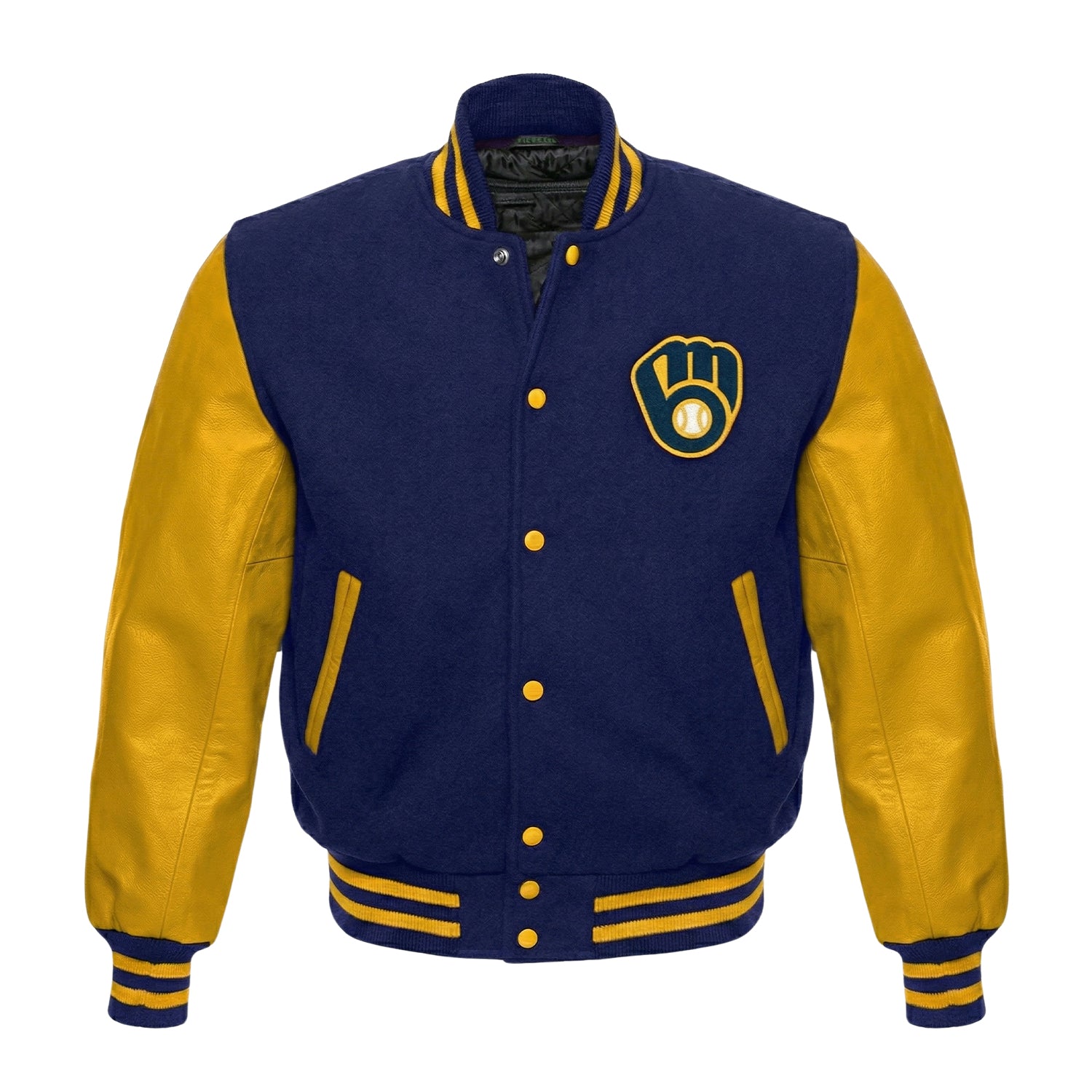 MLB Women's Milwaukee Brewers Varsity Jacket