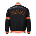 MLB Women's San Francisco Giants Black Varsity Jacket (Back)