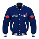 MLB Women's Toronto Royal Blue Jays Varsity Jacket 
