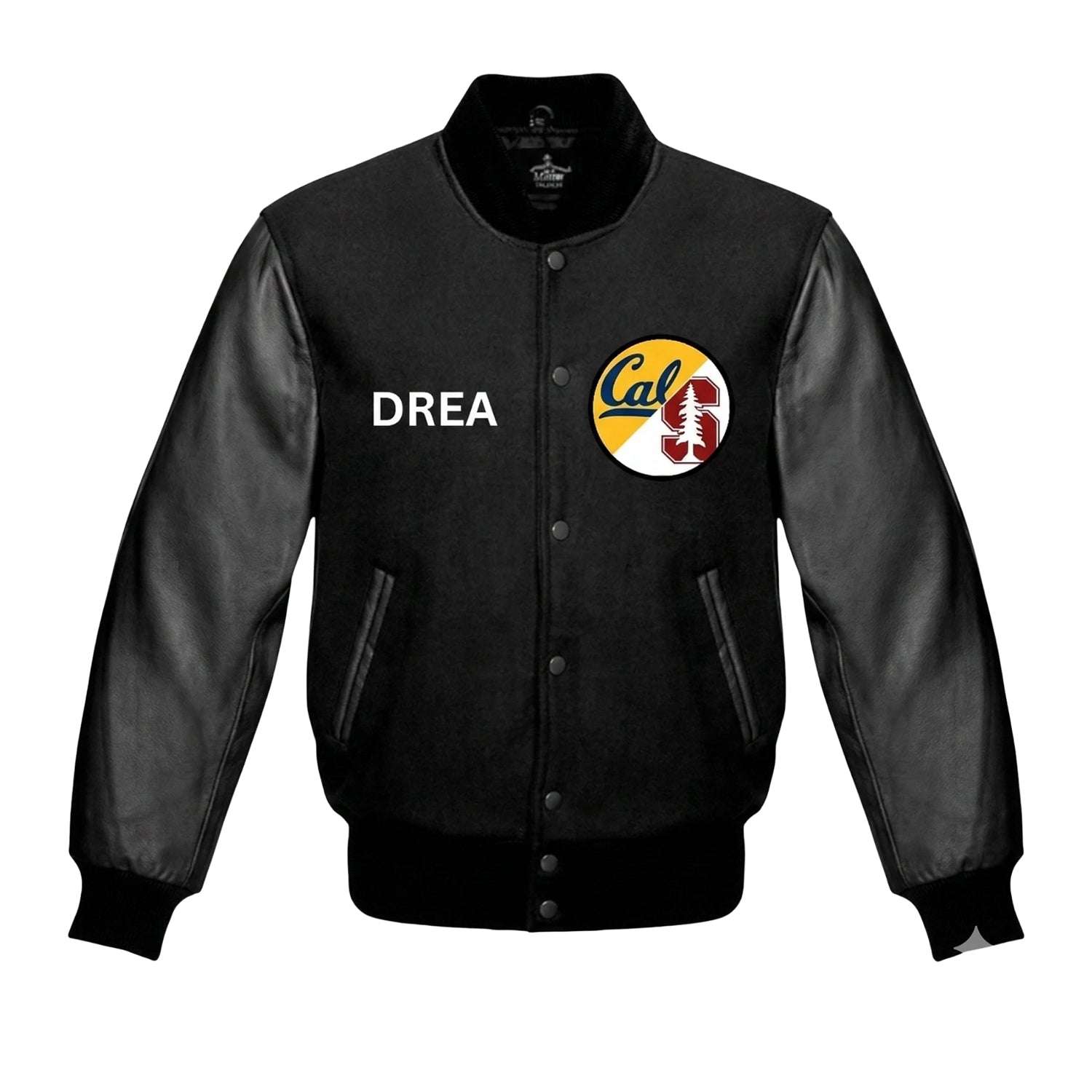 Men's House Divided Black Varsity Jacket