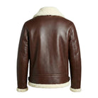 Men's Aviator RAF B3 Shearling Jacket (Back)
