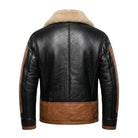 Men's B3 Flight Classic RAF Design Shearling Jacket (Back)
