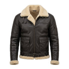 Men's B3 Flight Dual Closure System Shearling Jacket