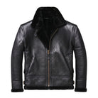Men's B3 Flight RAF Flight Black Shearling Jacket