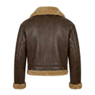 Men's B3 Flight Shearling Fur Lining Shearling Jacket (Back)