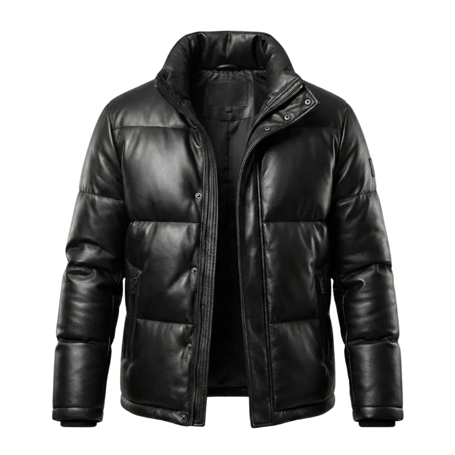 Men's Bomber Slim Fit Cut Puffer Jacket