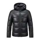 Men's Coat Baggy Fit Black Puffer Jacket