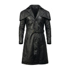 Men's Duster Classic Trench Styling Black Trench Coat