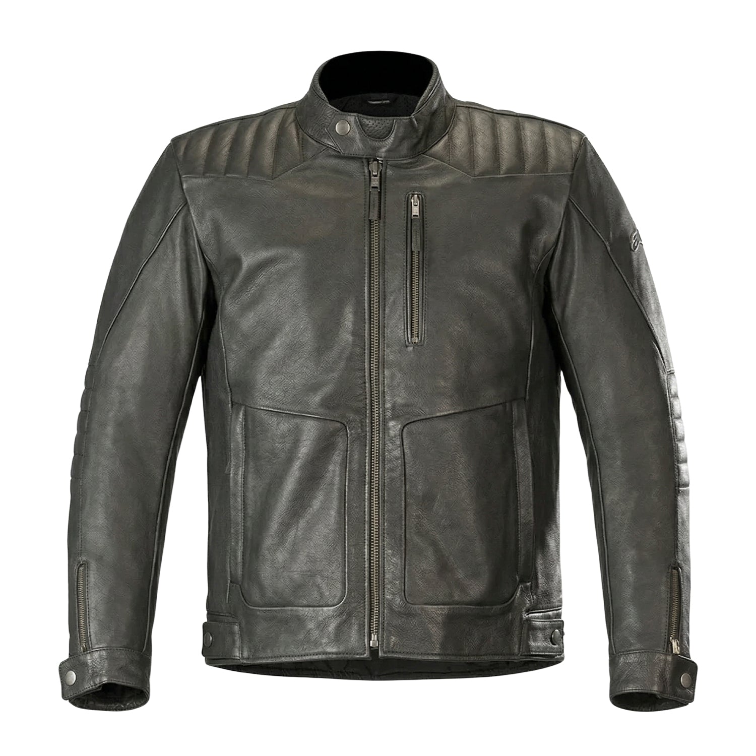 Men's Moto Black Premium Leather Jacket 