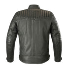 Men's Moto Black Premium Leather Jacket (Back)