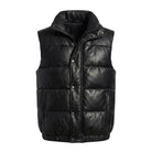 Men's Vest Quilted Puffer Design Black Puffer Jacket