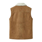 Men's Vest RAF Inspired Shearling Jacket (Back)