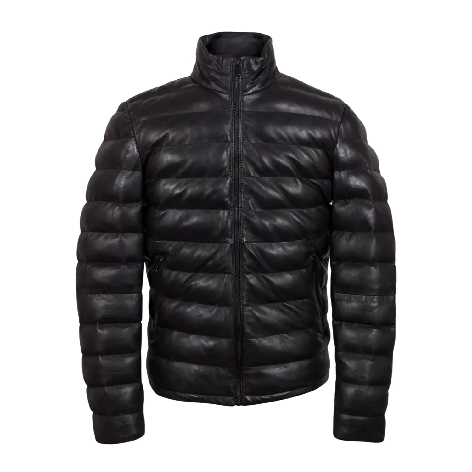Men's Bomber Slim Fit Cut Puffer Jacket