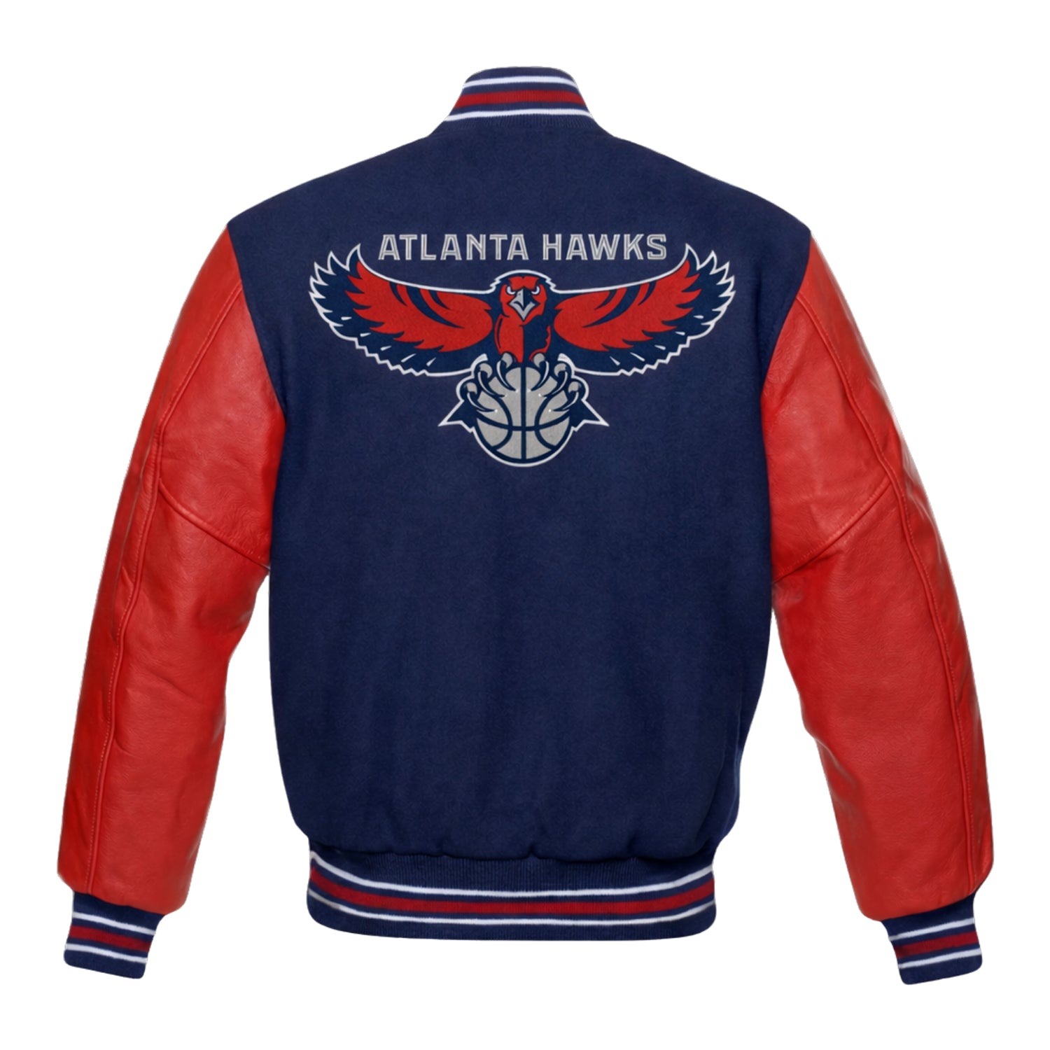 NBA Men's Atlanta Hawks Varsity Jacket (Back)