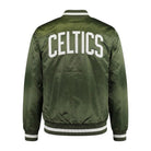 NBA Men's Boston Celtics Green Varsity Jacket (Back)