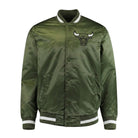 NBA Men's Chicago Bulls Forest Green Varsity Jacket