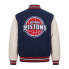 NBA Men's Detroit Pistons Varsity Jacket (Back)