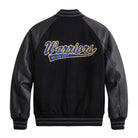 NBA Men's Golden State Warriors Black Varsity Jacket (Back)