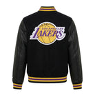 NBA Men's LA Lakers Black Varsity Jacket (Back)