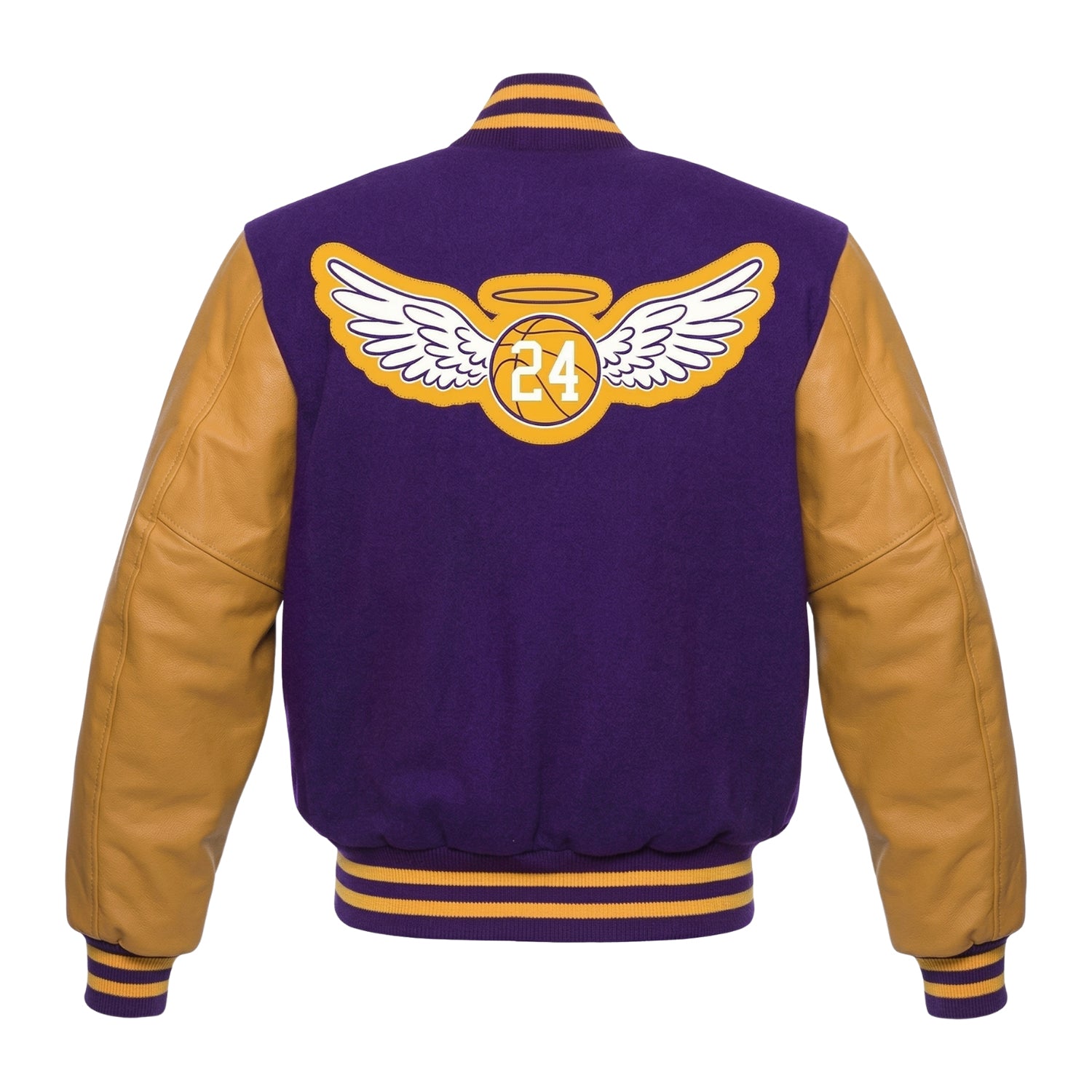 NBA Men's LA Lakers Varsity Jacket (Back)
