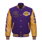 NBA Men's Los Angeles Lakers Purple & Yellow Varsity Jacket