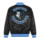 NBA Men's Minnesota Timberwolves Black Varsity Jacket (Back)