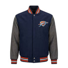 NBA Men's Oklahoma City Thunder Two Tone Varsity Jacket