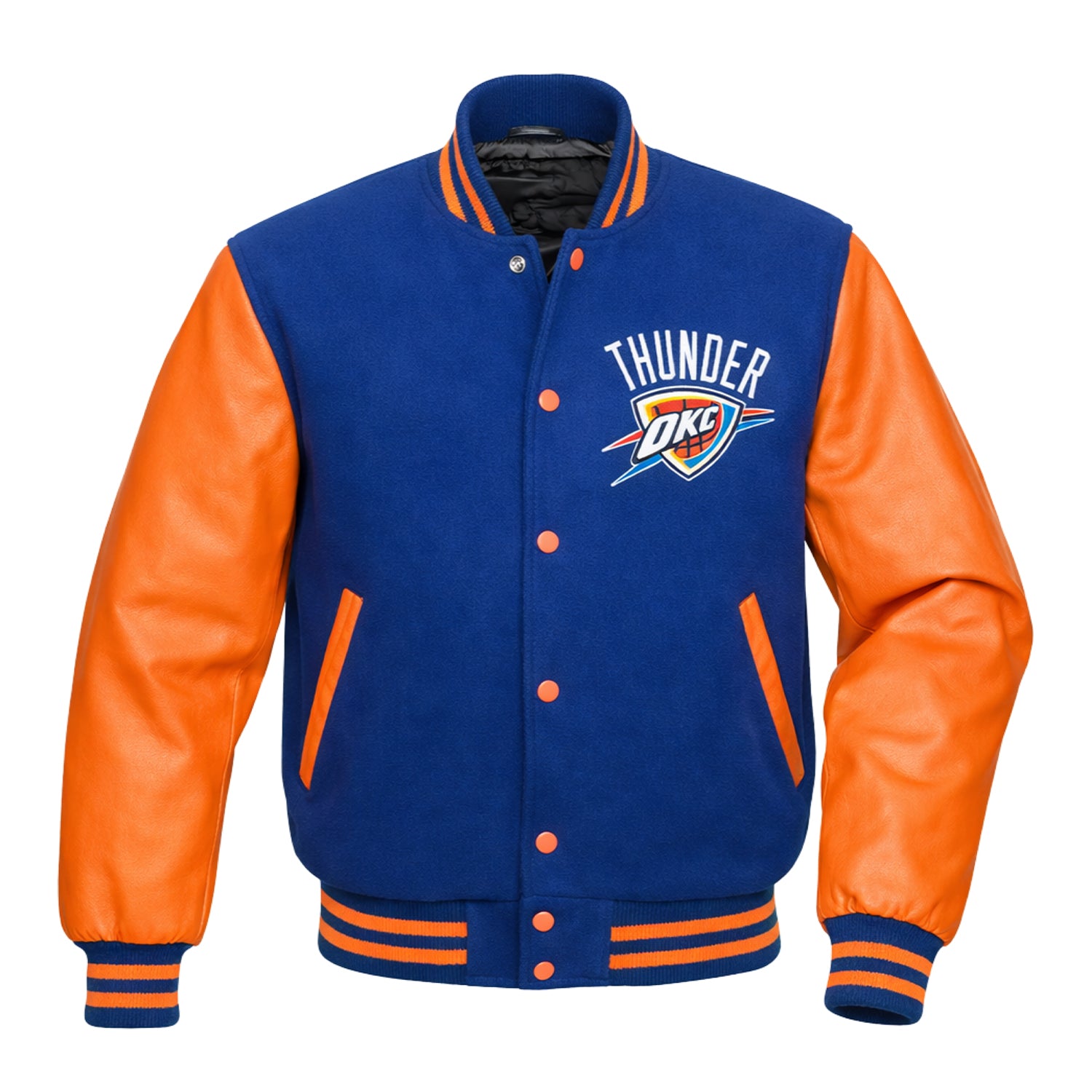 NBA Men's Oklahoma City Thunder Varsity Jacket