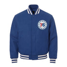 NBA Men's Philadelphia 76ers Royal Blue Varsity Jacket