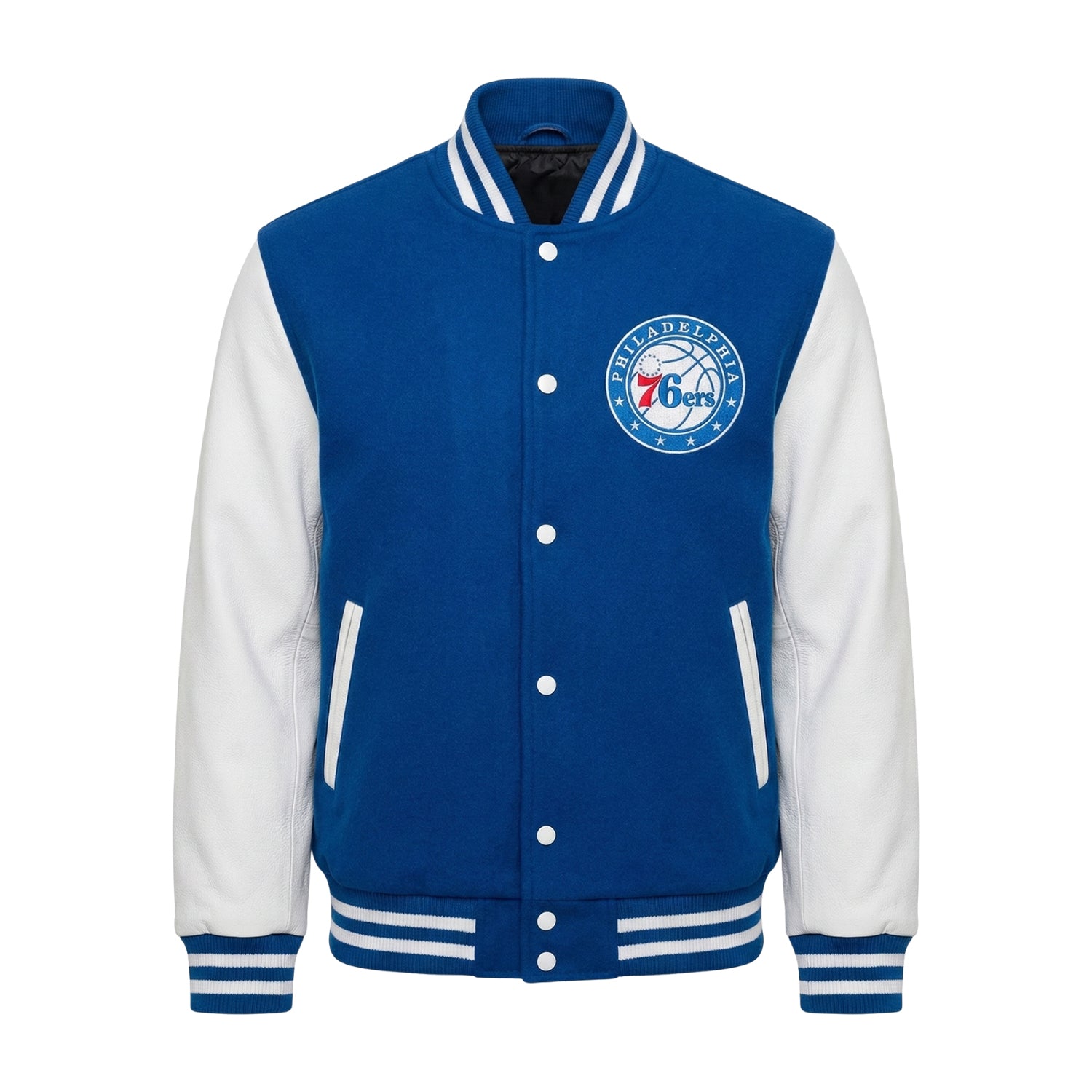NBA Men's Philadelphia 76ers Varsity Jacket