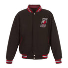 NBA Men's Portland Trail Blazers Black Varsity Jacket