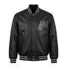 NBA Men's San Antonio Spurs Black Varsity Jacket