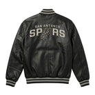 NBA Men's San Antonio Spurs Black Varsity Jacket (Back)