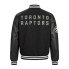 NBA Men's Toronto Raptors Black Premium Wool Varsity Jacket (Back)