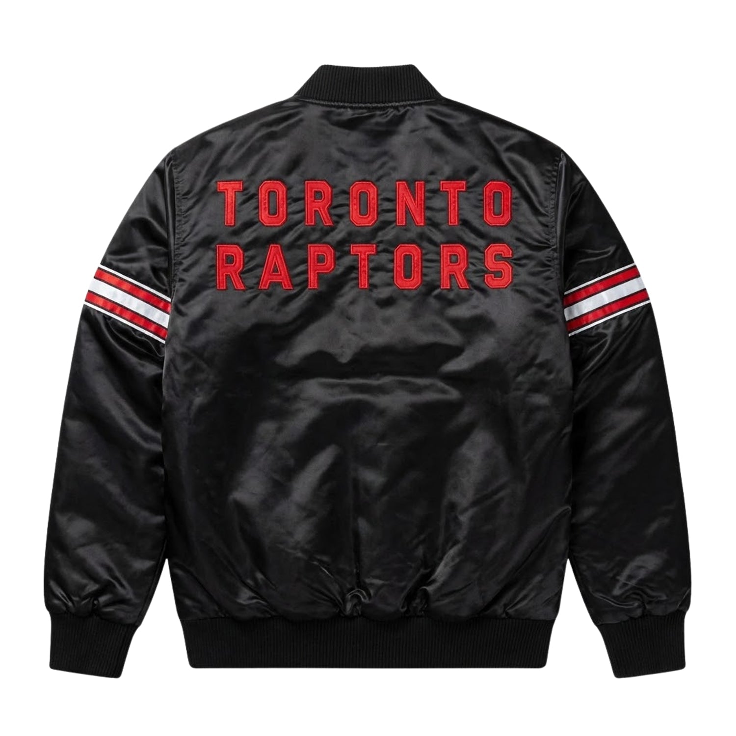 NBA Men's Toronto Raptors Black Varsity Jacket (Back)
