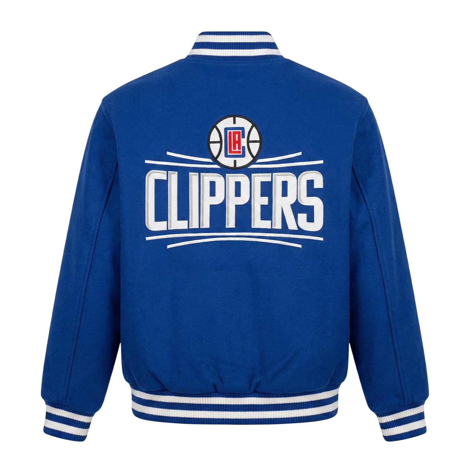 NBA Men's Toronto Raptors Blue Varsity Jacket (Back)