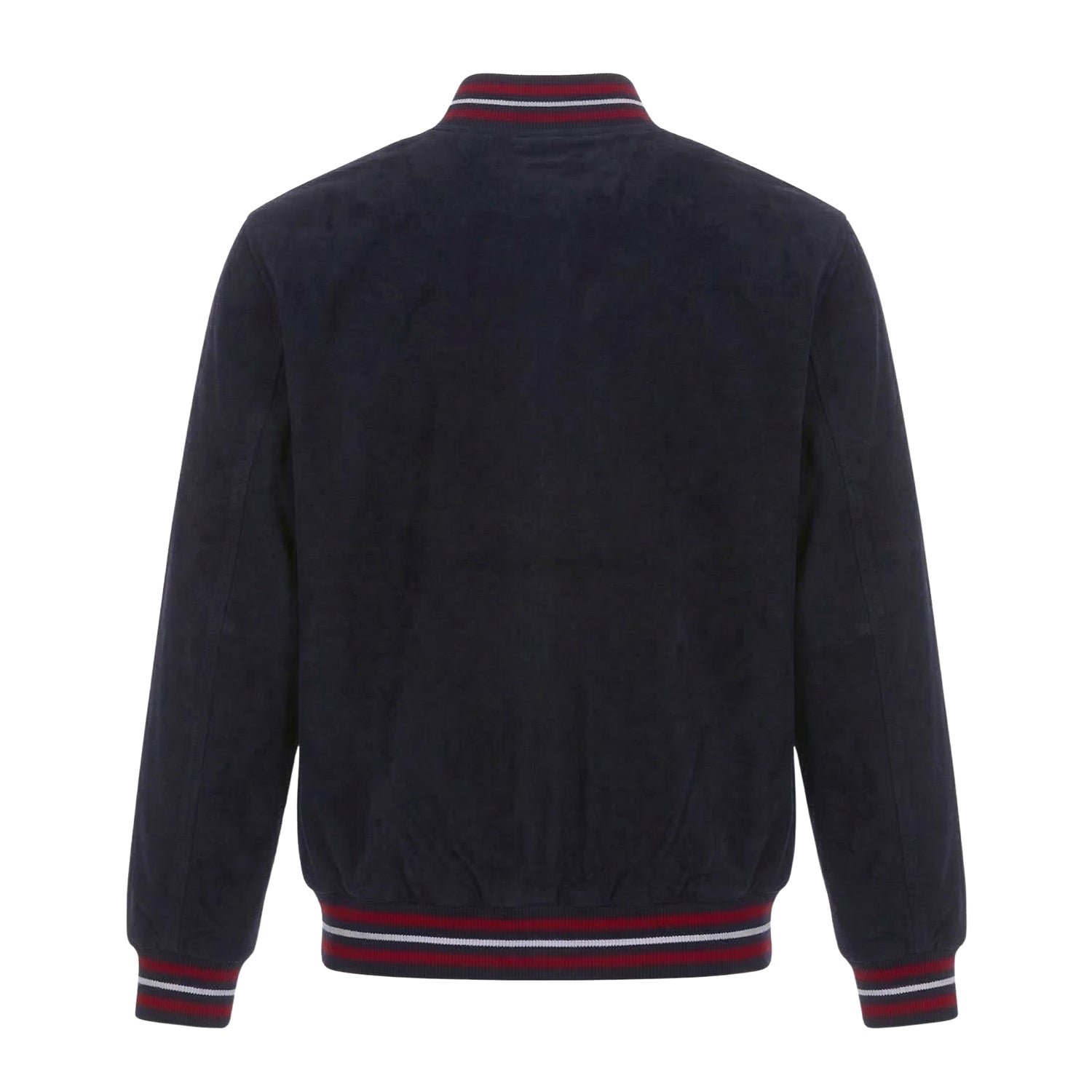 NBA Men's Washington Wizards Navy Blue Wool Varsity Jacket (Back)