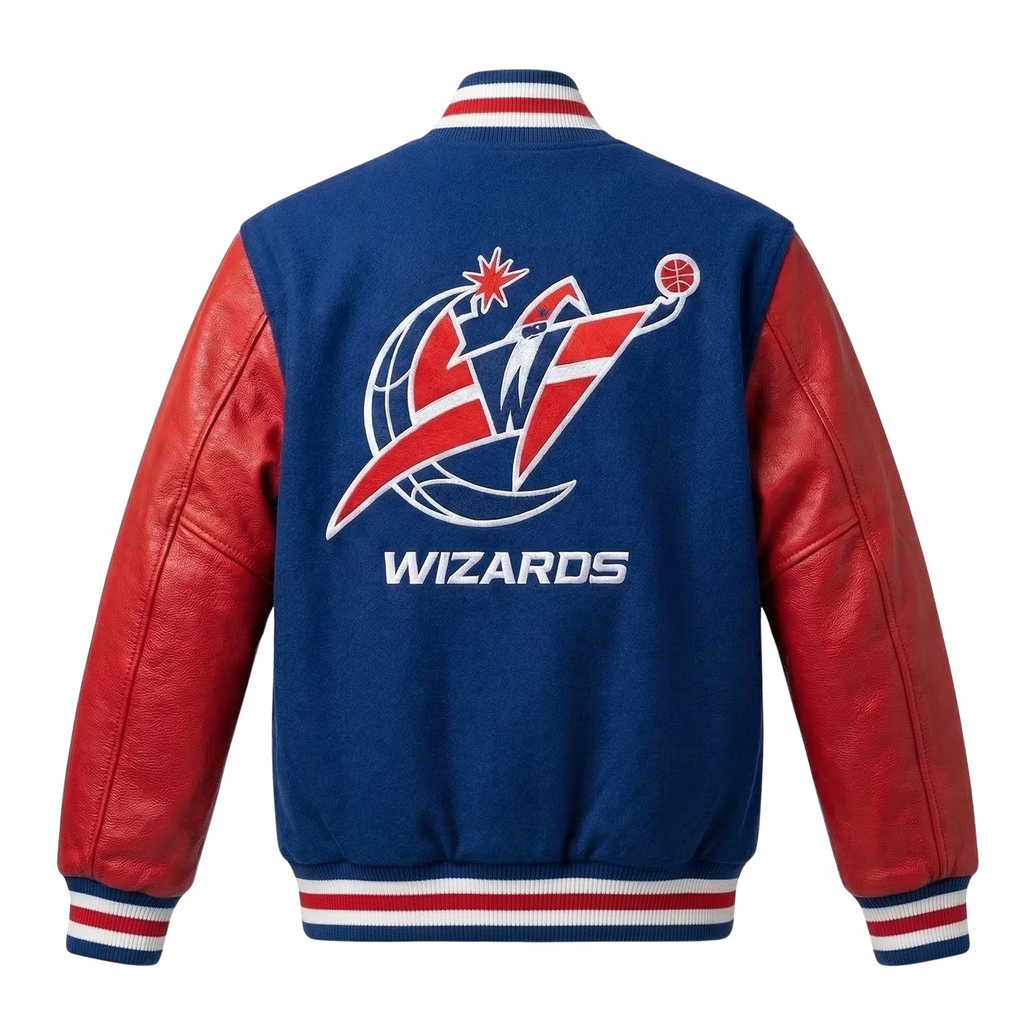 NBA Men's Washington Wizards Varsity Jacket (Back)
