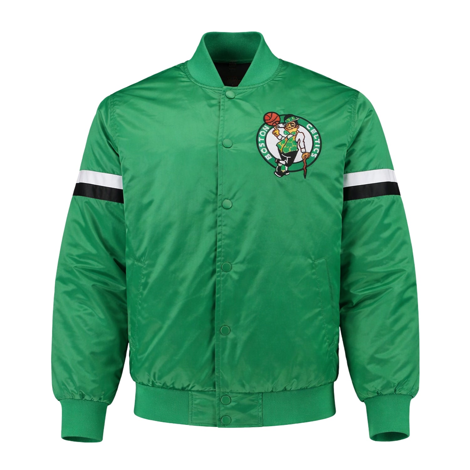 NBA Women's Boston Celtics Green Varsity Jacket