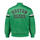 NBA Women's Boston Celtics Green Varsity Jacket (Back)