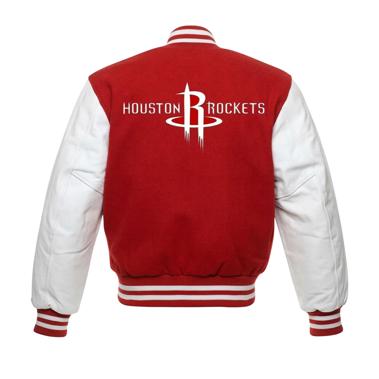 NBA Women's Houston Rockets Varsity Jacket (Back)