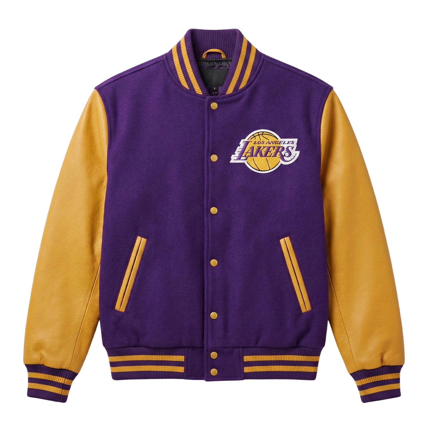 NBA Women's Los Angeles Lakers Vibrant team colors Varsity Jacket