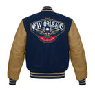 NBA Women's New Orleans Pelicans Varsity Jacket (Back)