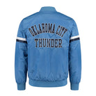 NBA Women's Oklahoma City Thunder Blue Varsity Jacket (Back)