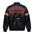 NBA Women's Toronto Raptors Black Varsity Jacket (Back)