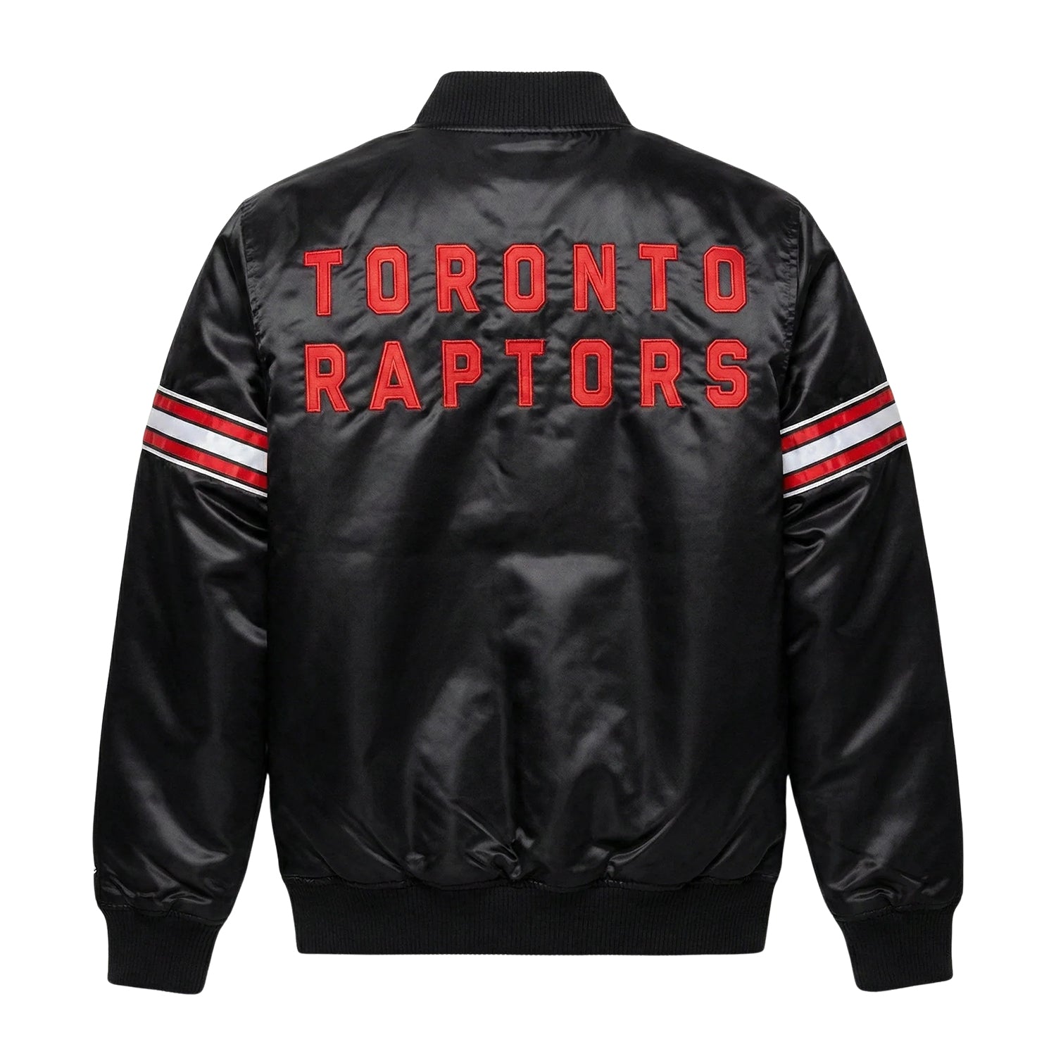 NBA Women's Toronto Raptors Black Varsity Jacket (Back)