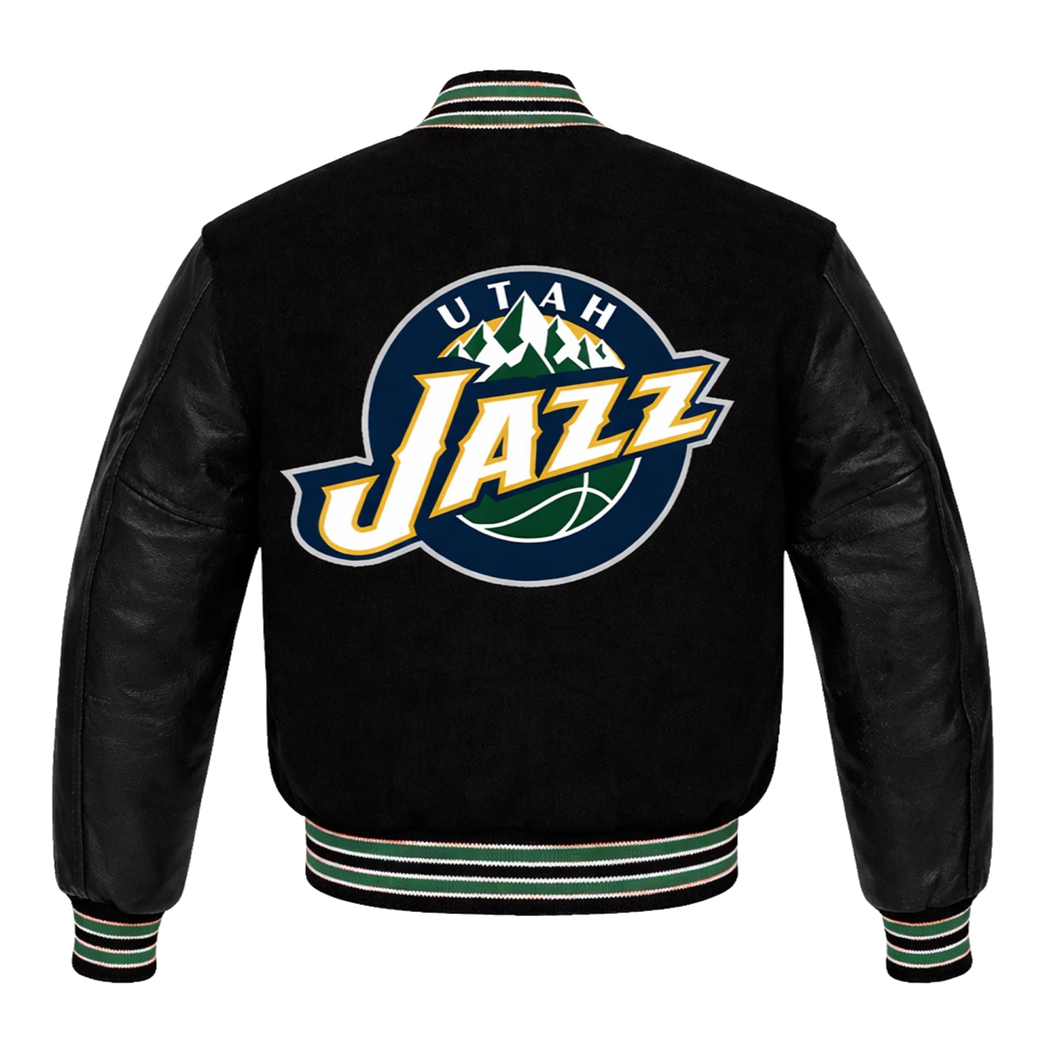 NBA Women's Utah Jazz Varsity Jacket (Back)